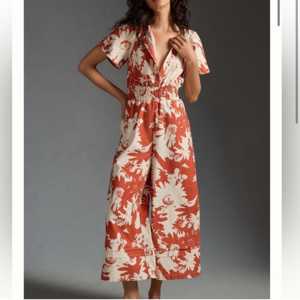 NWT Anthropologie Somerset Jumpsuit | size M
